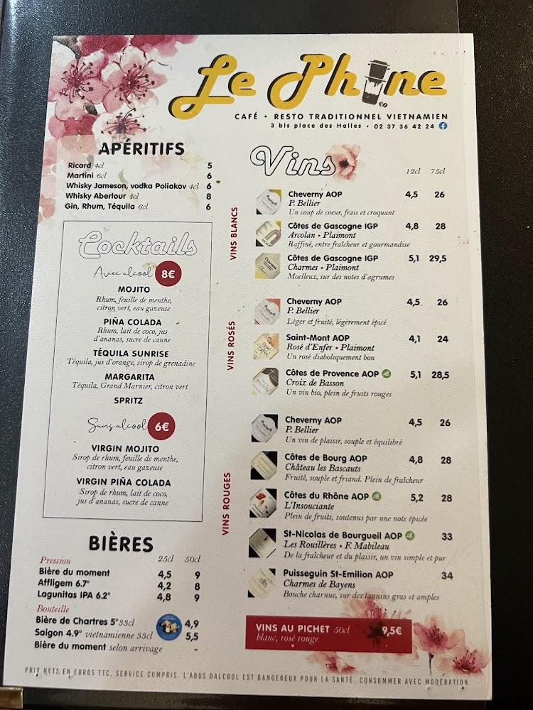 Le Phine - Menu Image 1
